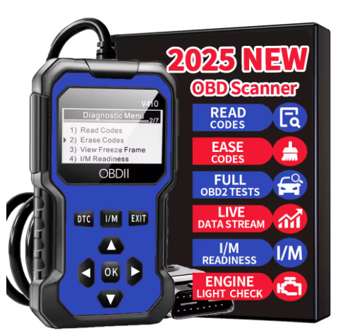 Car Obd2 Scanner Diagnostic Tool Code Reader Engine Fault Code Reader