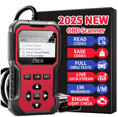 Car Obd2 Scanner Diagnostic Tool Code Reader Engine Fault Code Reader