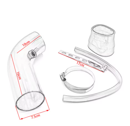 Aluminum car Air Intake Pipe kit